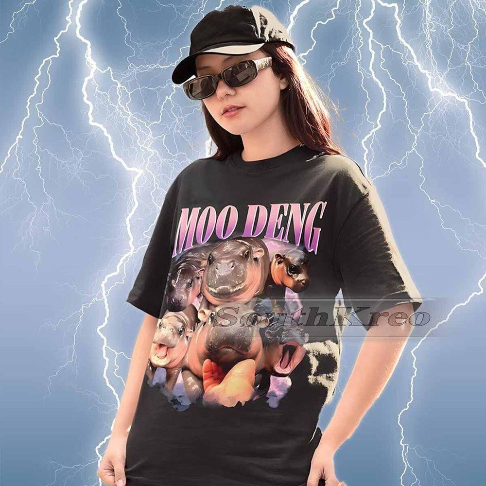 Retro Moo Deng Vuitino Apparel